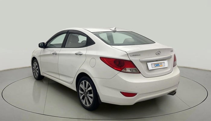 2014 Hyundai Verna FLUIDIC 1.6 VTVT SX, Petrol, Manual, 75,523 km, Left Back Diagonal