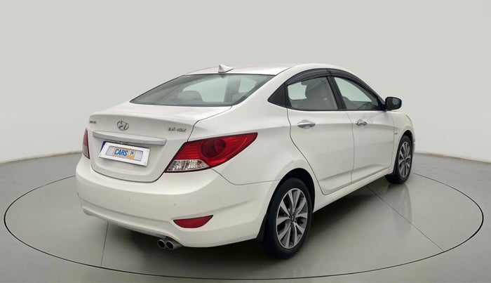 2014 Hyundai Verna FLUIDIC 1.6 VTVT SX, Petrol, Manual, 75,523 km, Right Back Diagonal