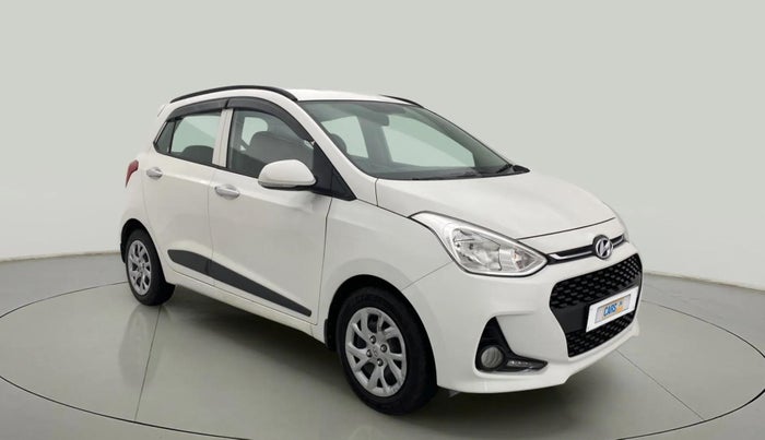 2018 Hyundai Grand i10 SPORTZ 1.2 KAPPA VTVT, Petrol, Manual, 33,924 km, Right Front Diagonal