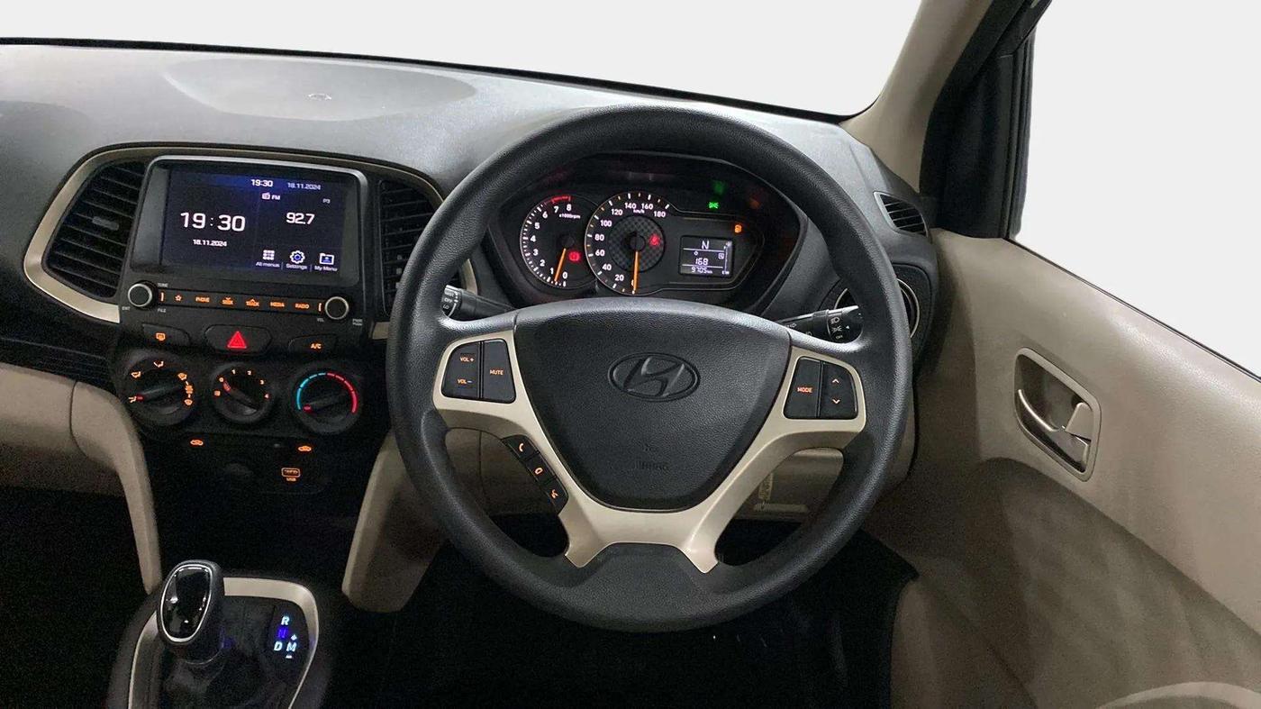 2019 Hyundai NEW SANTRO SPORTZ AMT, Petrol, Automatic, 9,713 km, Steering Wheel Close Up