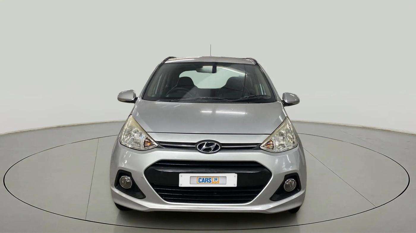 2015 Hyundai Grand i10 SPORTZ 1.2 KAPPA VTVT, Petrol, Manual, 27,402 km, Front