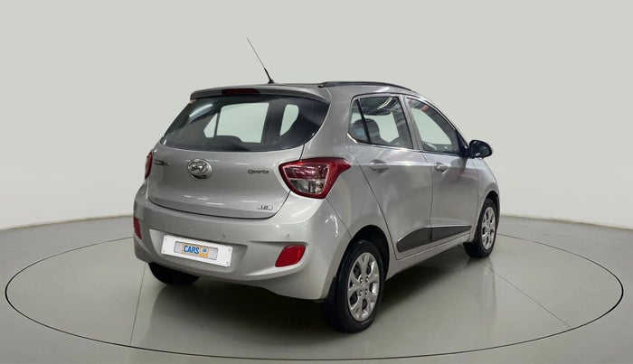 2015 Hyundai Grand i10 SPORTZ 1.2 KAPPA VTVT, Petrol, Manual, 27,294 km, Right Back Diagonal