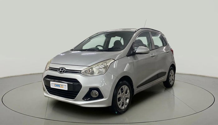 2015 Hyundai Grand i10 SPORTZ 1.2 KAPPA VTVT, Petrol, Manual, 27,294 km, Left Front Diagonal