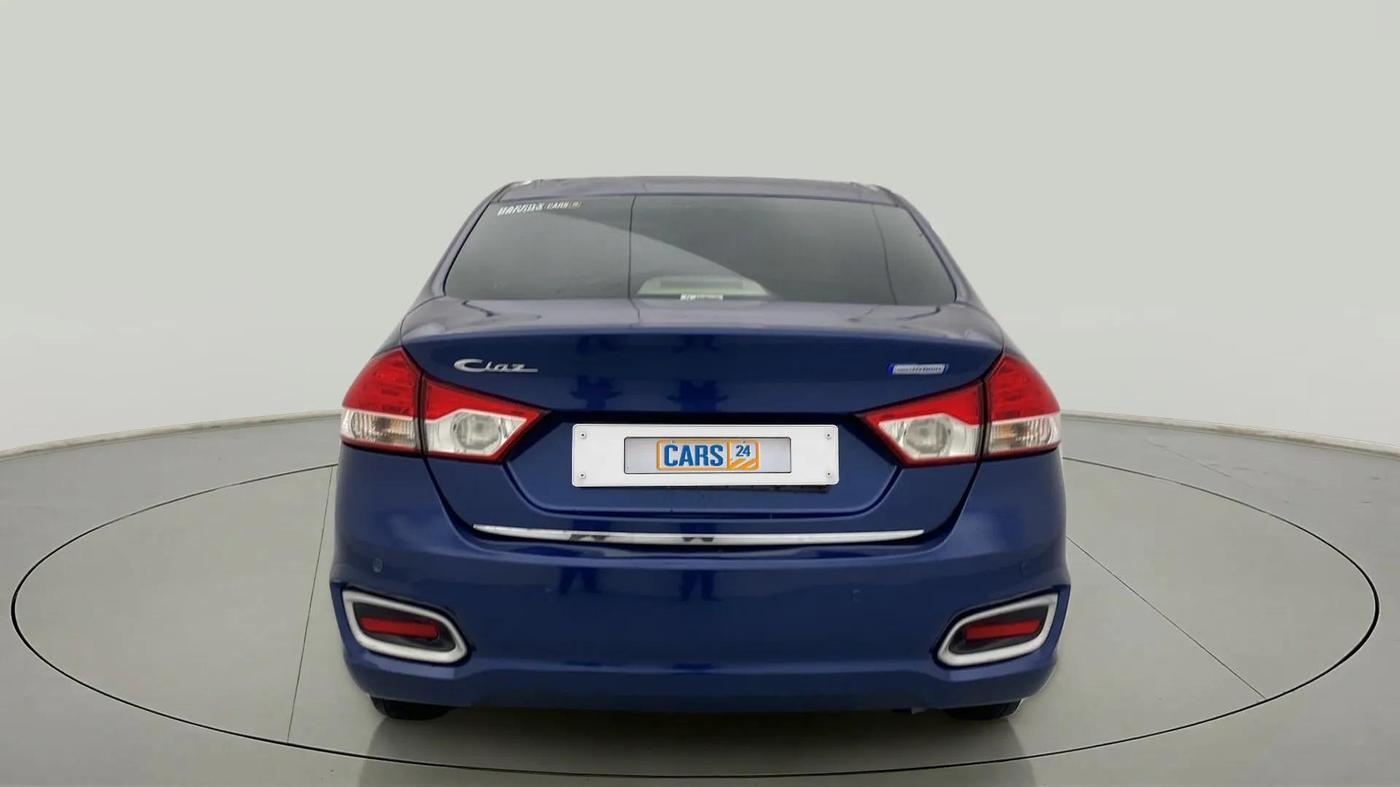 2019 Maruti Ciaz DELTA DIESEL 1.3, Diesel, Manual, 95,236 km, Back/Rear