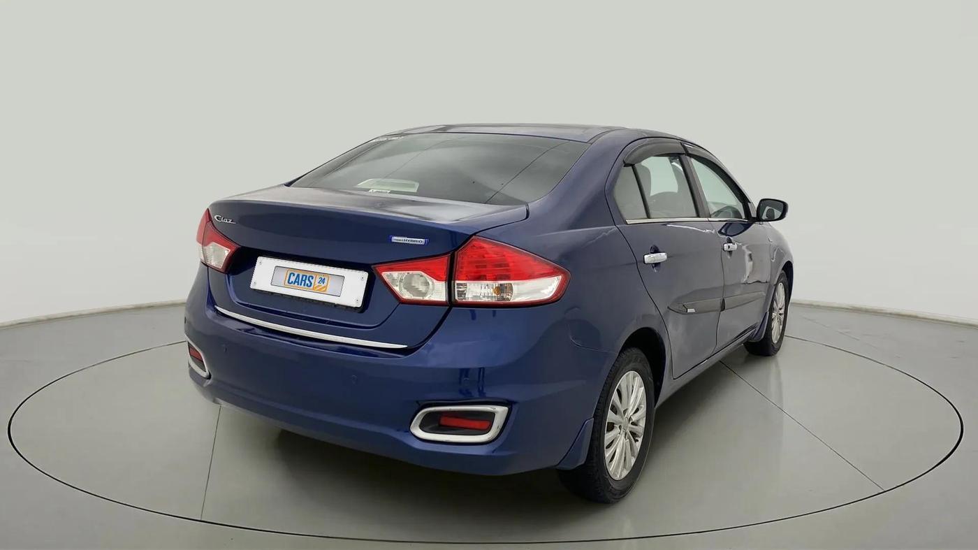 2019 Maruti Ciaz DELTA DIESEL 1.3, Diesel, Manual, 95,236 km, Right Back Diagonal