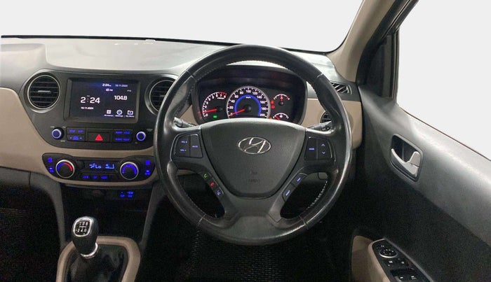 2017 Hyundai Grand i10 ASTA 1.2 KAPPA VTVT, Petrol, Manual, 54,608 km, Steering Wheel Close Up