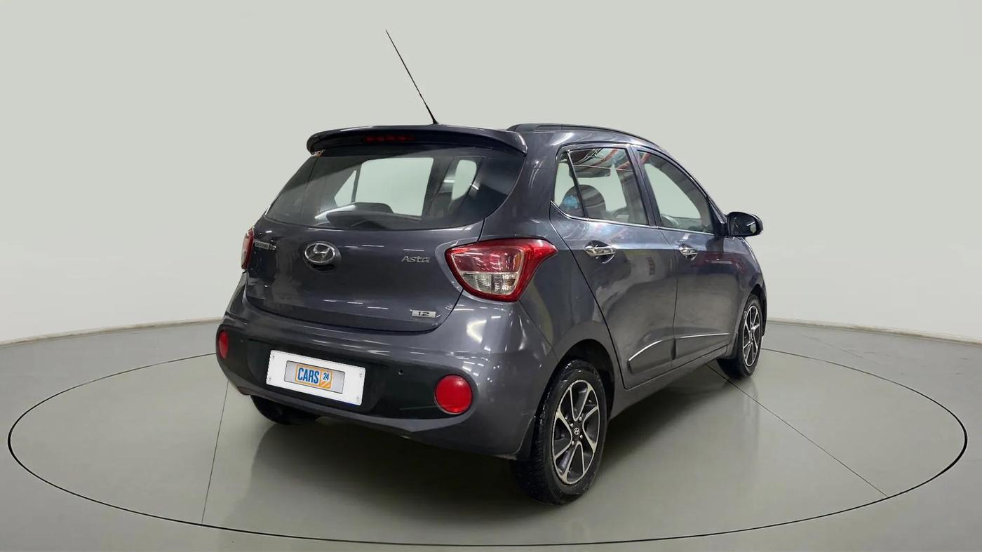 2017 Hyundai Grand i10 ASTA 1.2 KAPPA VTVT, Petrol, Manual, 54,608 km, Right Back Diagonal