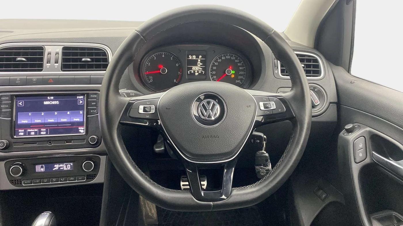 2019 Volkswagen Vento HIGHLINE PLUS 1.2 AT, Petrol, Automatic, 22,553 km, Steering Wheel Close Up