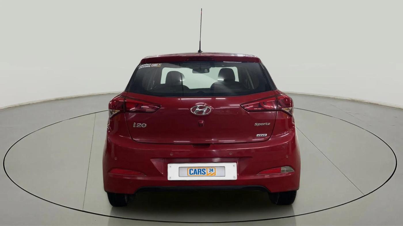 2015 Hyundai Elite i20 SPORTZ 1.2, Petrol, Manual, 86,505 km, Back/Rear