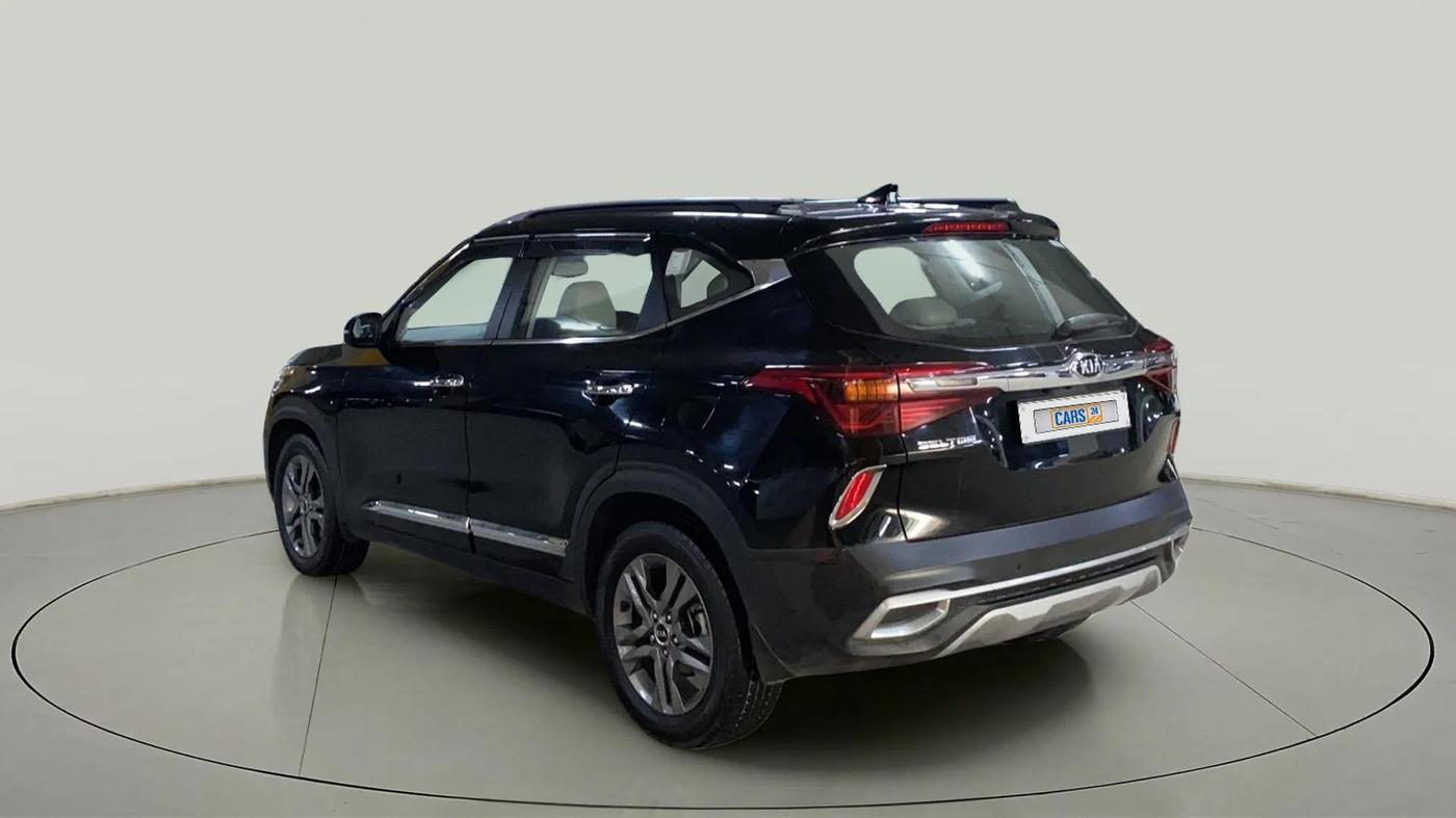 2020 KIA SELTOS HTX 1.5 PETROL, Petrol, Manual, 31,340 km, Left Back Diagonal