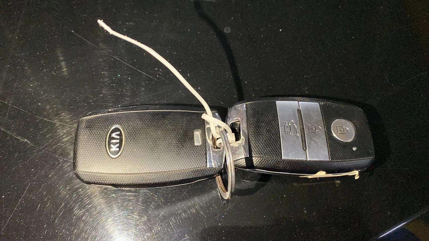 2020 KIA SELTOS HTX 1.5 PETROL, Petrol, Manual, 31,340 km, Key Close Up