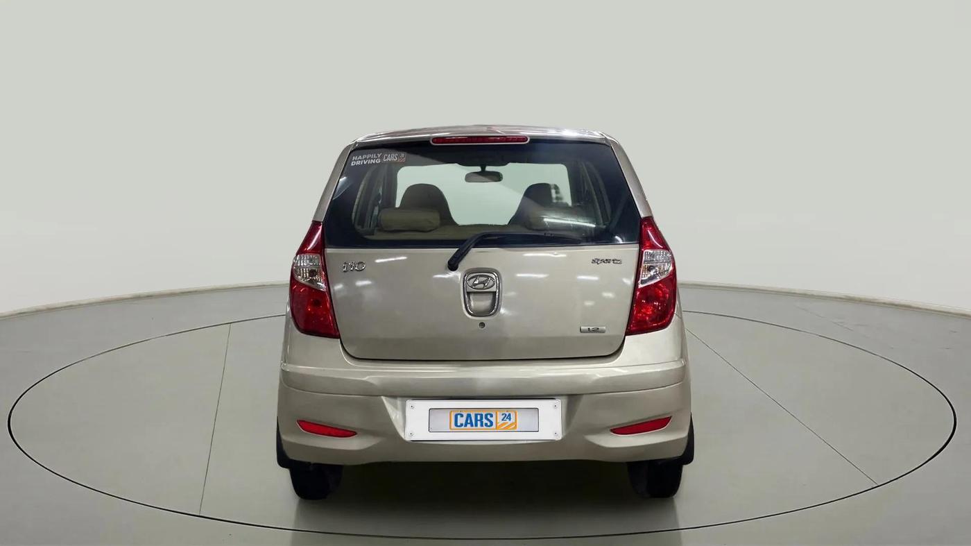 2013 Hyundai i10 SPORTZ 1.2, Petrol, Manual, 58,029 km, Back/Rear