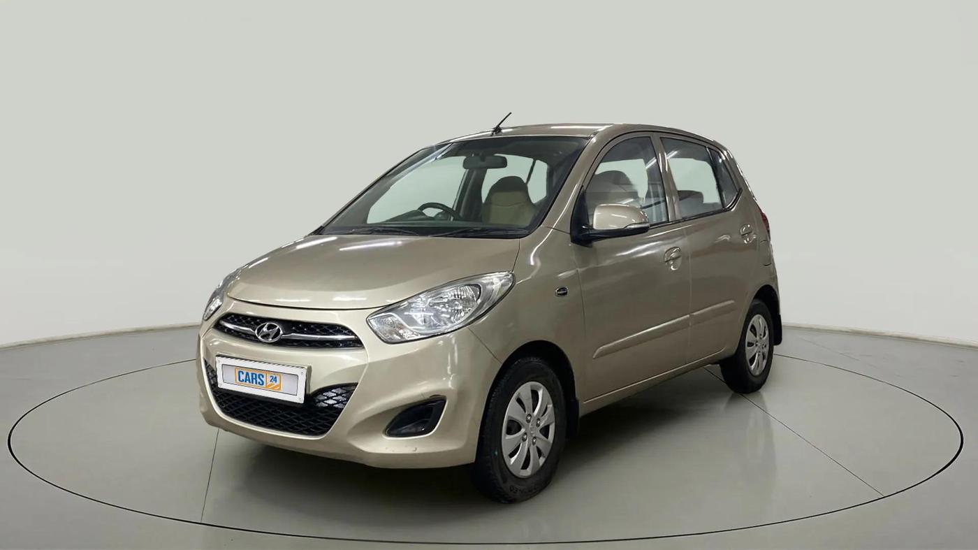 2013 Hyundai i10 SPORTZ 1.2, Petrol, Manual, 58,029 km, Left Front Diagonal