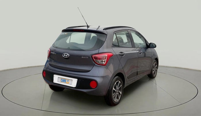 2018 Hyundai Grand i10 SPORTZ AT 1.2 KAPPA VTVT, Petrol, Automatic, 41,083 km, Right Back Diagonal