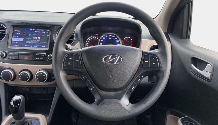 2018 Hyundai Grand i10 SPORTZ AT 1.2 KAPPA VTVT, Petrol, Automatic, 41,083 km, Steering Wheel Close Up