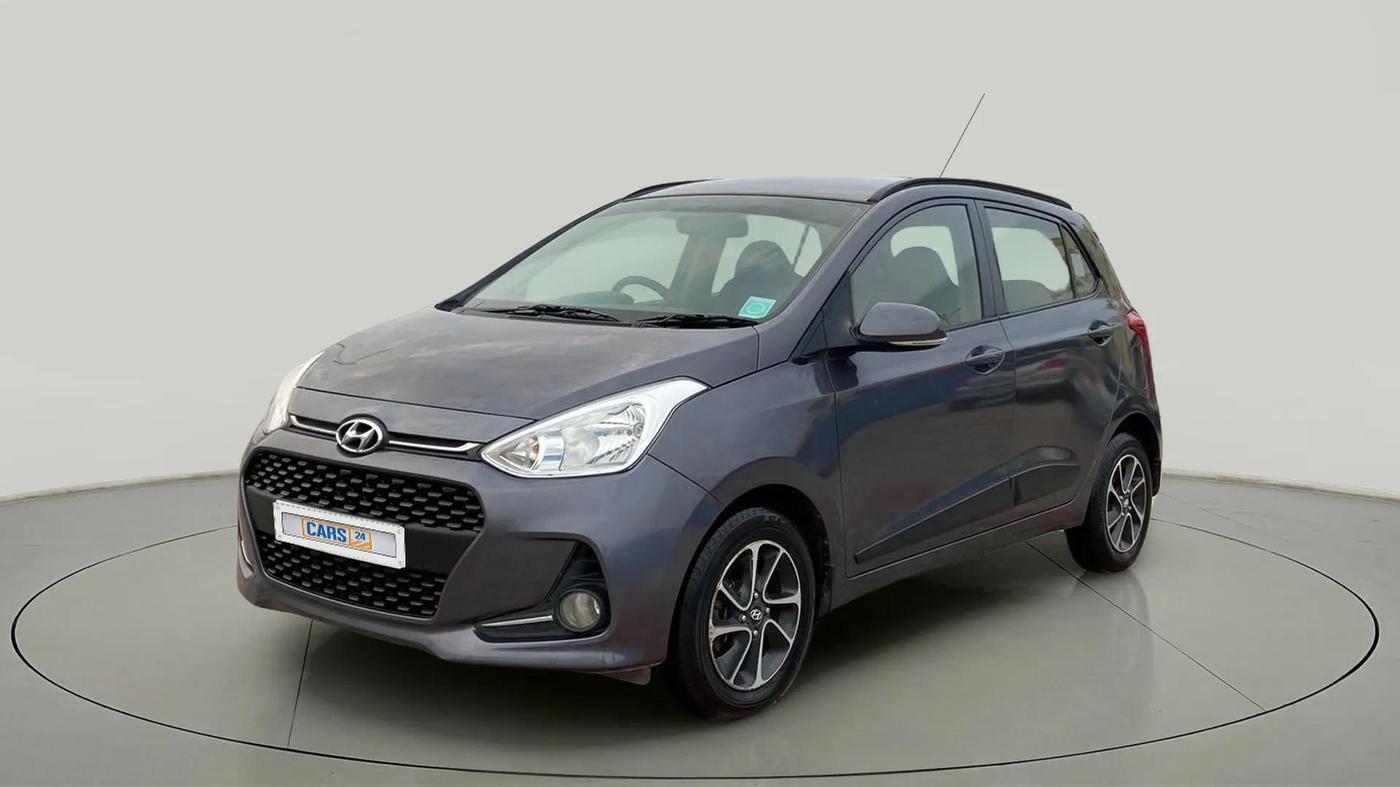 2018 Hyundai Grand i10 SPORTZ AT 1.2 KAPPA VTVT, Petrol, Automatic, 41,083 km, Left Front Diagonal