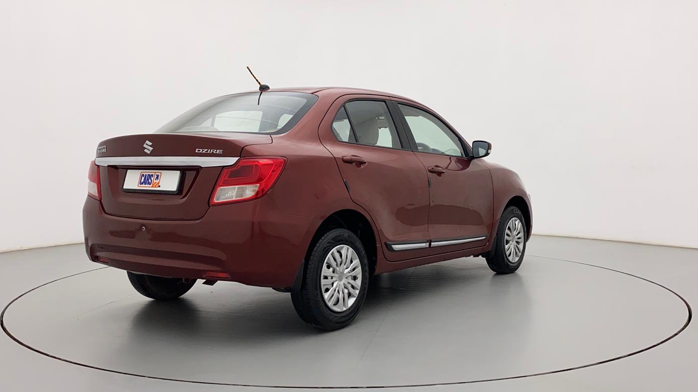 2017 Maruti Dzire VDI, Diesel, Manual, 71,242 km, Right Back Diagonal