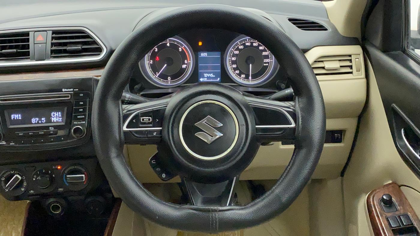 2017 Maruti Dzire VDI, Diesel, Manual, 71,242 km, Steering Wheel Close Up