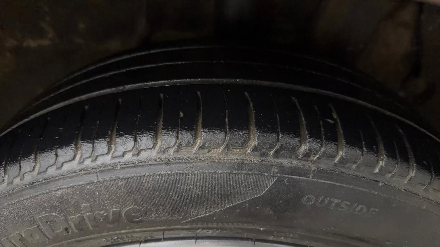 2021 Hyundai AURA S 1.2 CNG, CNG, Manual, 64,674 km, Left Rear Tyre Tread