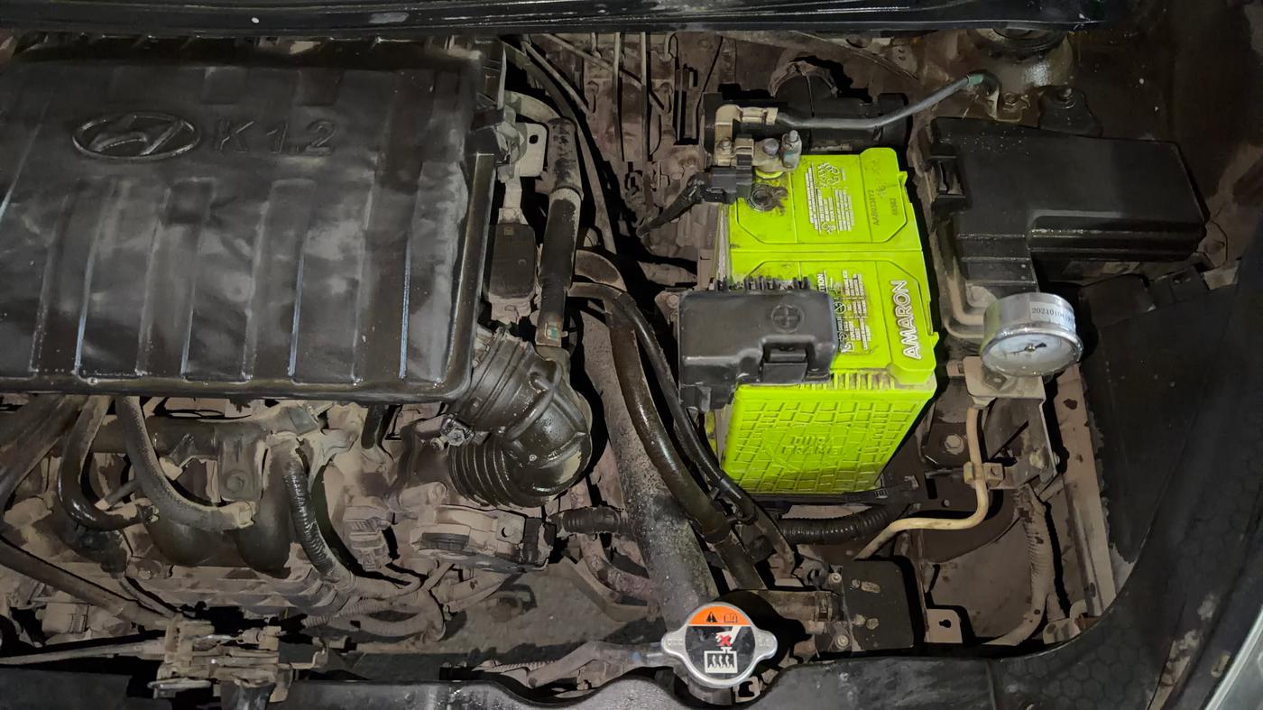 2021 Hyundai AURA S 1.2 CNG, CNG, Manual, 64,674 km, Engine View - Left