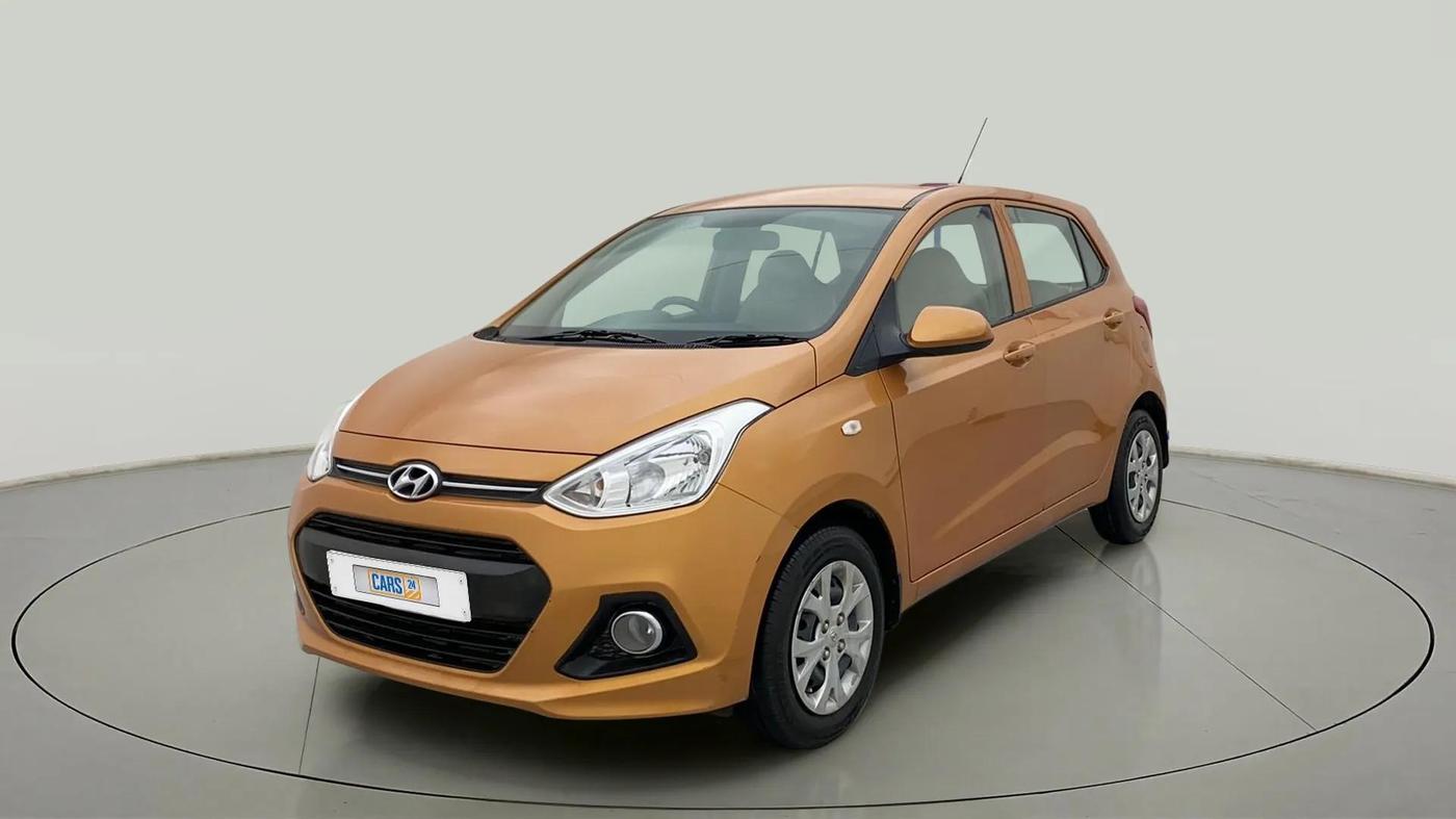 2016 Hyundai Grand i10 MAGNA 1.2 KAPPA VTVT, Petrol, Manual, 46,366 km, Left Front Diagonal