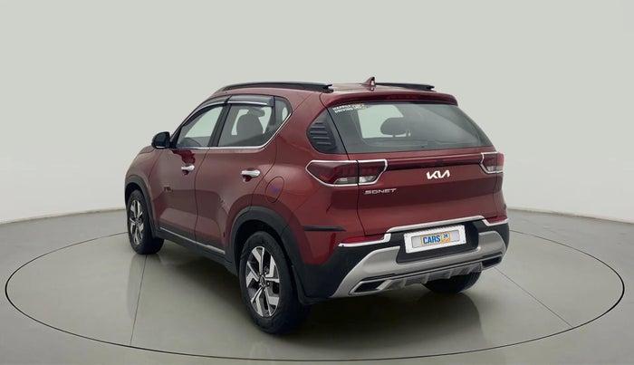 2022 KIA SONET HTX 1.5, Diesel, Manual, 35,736 km, Left Back Diagonal