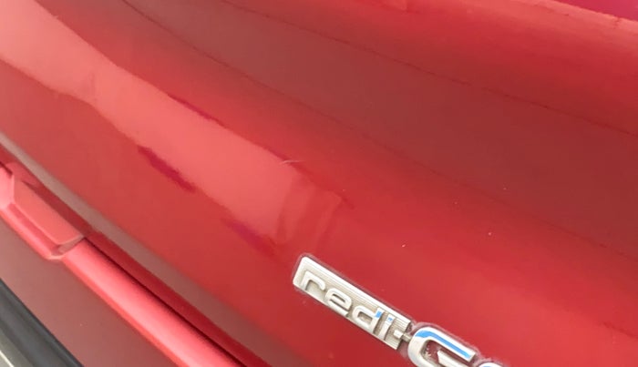 2016 Datsun Redi Go S, Petrol, Manual, 40,329 km, Dicky (Boot door) - Minor scratches