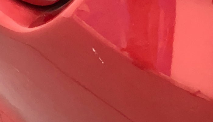 2016 Datsun Redi Go S, Petrol, Manual, 40,329 km, Rear bumper - Paint is slightly damaged
