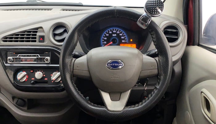2016 Datsun Redi Go S, Petrol, Manual, 40,329 km, Steering Wheel Close Up
