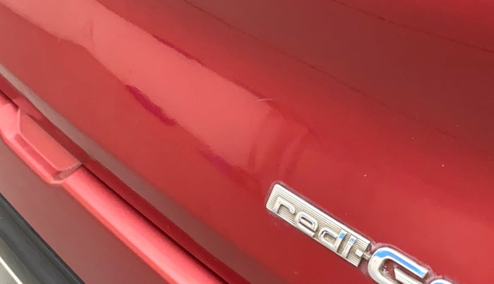 2016 Datsun Redi Go S, Petrol, Manual, 40,329 km, Dicky (Boot door) - Slightly dented