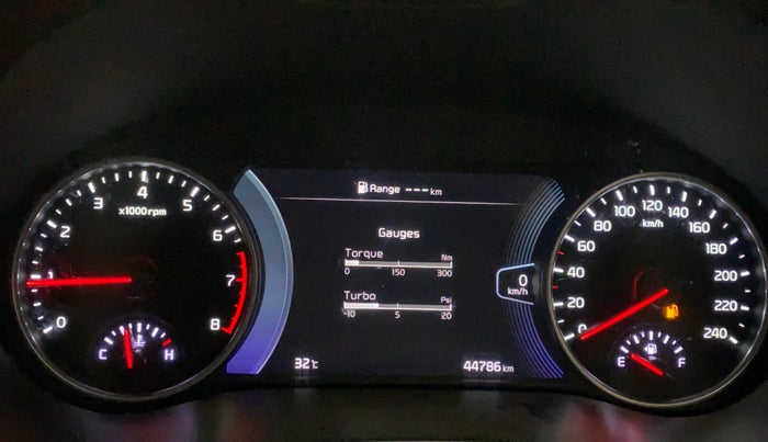 2020 KIA SELTOS GTX PLUS 1.4 PETROL, Petrol, Manual, 44,920 km, Odometer Image