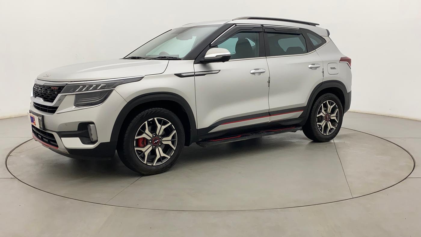 2023 KIA SELTOS  GTX PLUS 1.5 DIESEL AT, Diesel, Automatic, 10,763 km, Left Front Diagonal