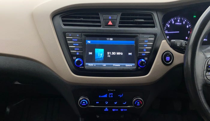 2016 Hyundai Elite i20 ASTA 1.2 (O), Petrol, Manual, 62,179 km, Air Conditioner