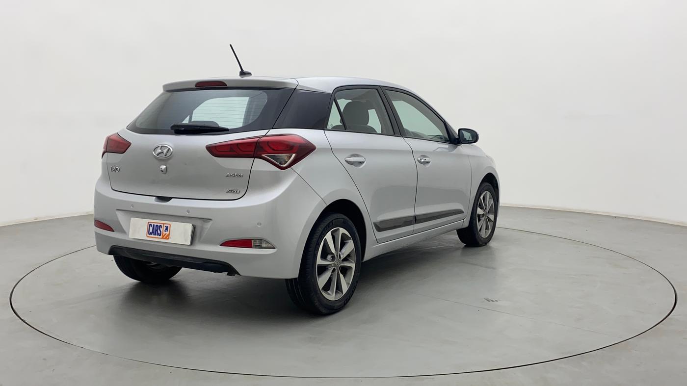 2016 Hyundai Elite i20 ASTA 1.2 (O), Petrol, Manual, 62,179 km, Right Back Diagonal