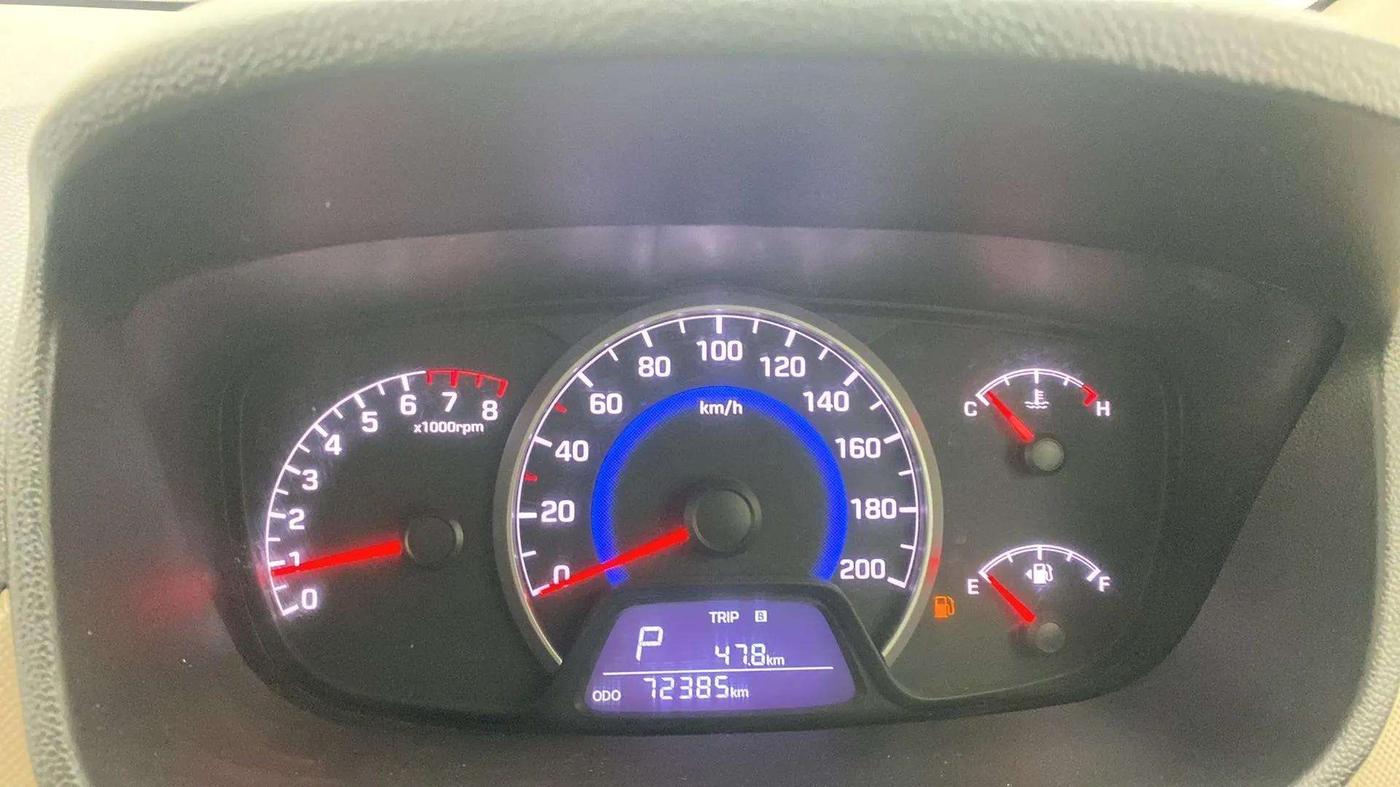 2014 Hyundai Grand i10 ASTA AT 1.2 KAPPA VTVT, Petrol, Automatic, 72,574 km, Odometer Image