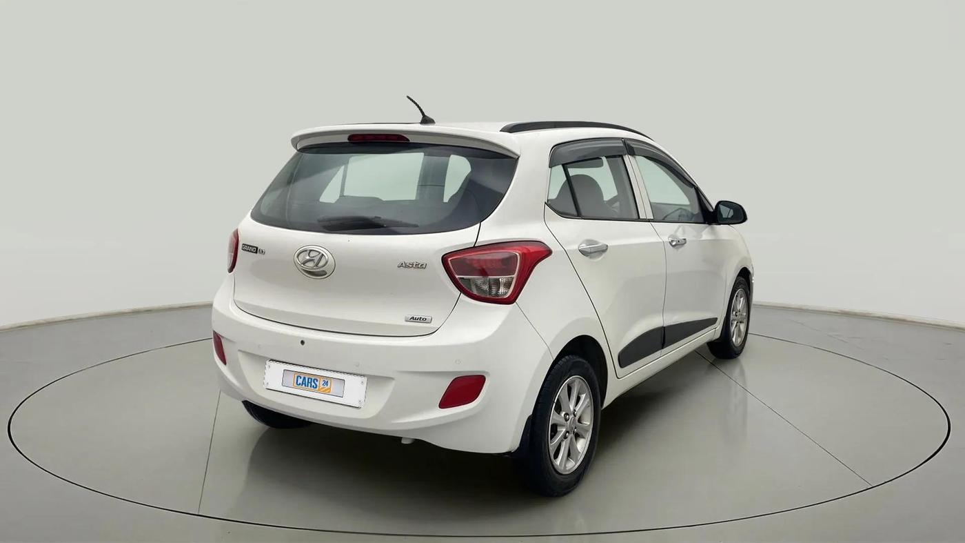 2014 Hyundai Grand i10 ASTA AT 1.2 KAPPA VTVT, Petrol, Automatic, 72,574 km, Right Back Diagonal