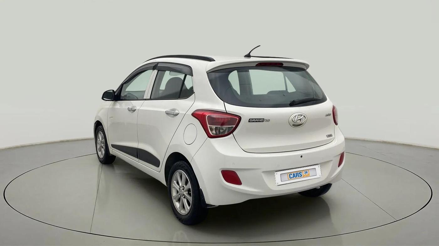 2014 Hyundai Grand i10 ASTA AT 1.2 KAPPA VTVT, Petrol, Automatic, 72,574 km, Left Back Diagonal
