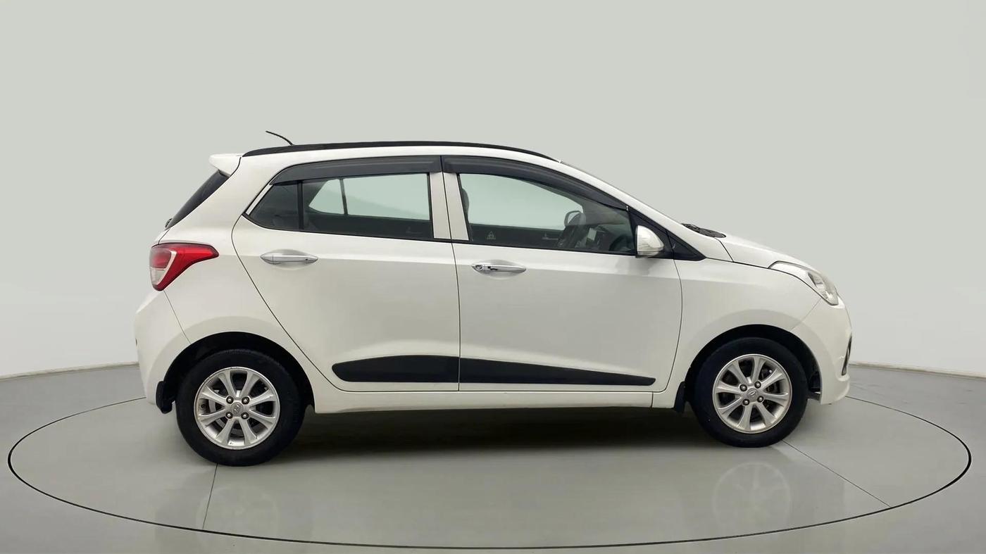 2014 Hyundai Grand i10 ASTA AT 1.2 KAPPA VTVT, Petrol, Automatic, 72,574 km, Right Side View