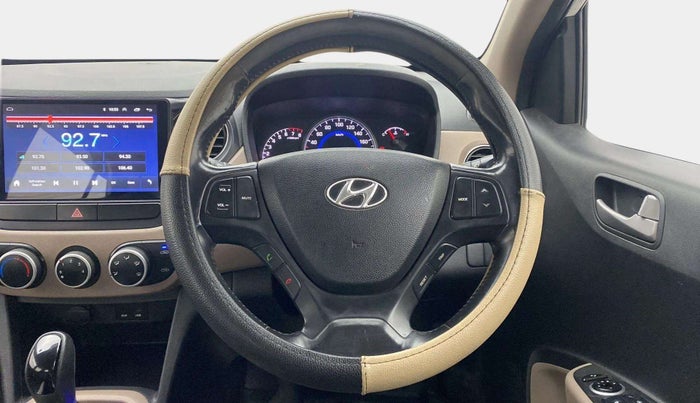 2014 Hyundai Grand i10 ASTA AT 1.2 KAPPA VTVT, Petrol, Automatic, 72,574 km, Steering Wheel Close Up