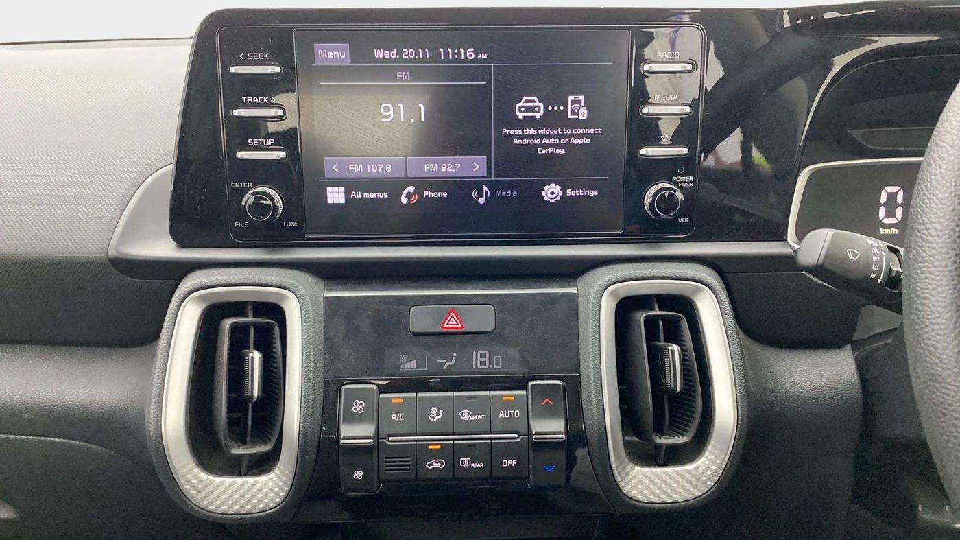 2022 KIA SONET HTK PLUS 1.2, Petrol, Manual, 29,076 km, Air Conditioner