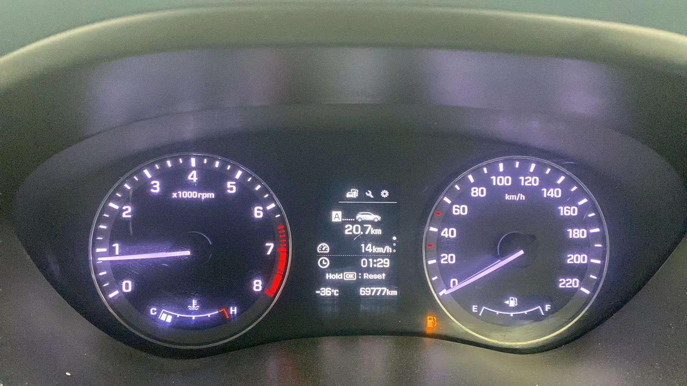 2017 Hyundai i20 Active 1.2 SX, Petrol, Manual, 69,939 km, Odometer Image