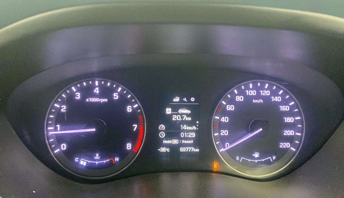 2017 Hyundai i20 Active 1.2 SX, Petrol, Manual, 69,939 km, Odometer Image