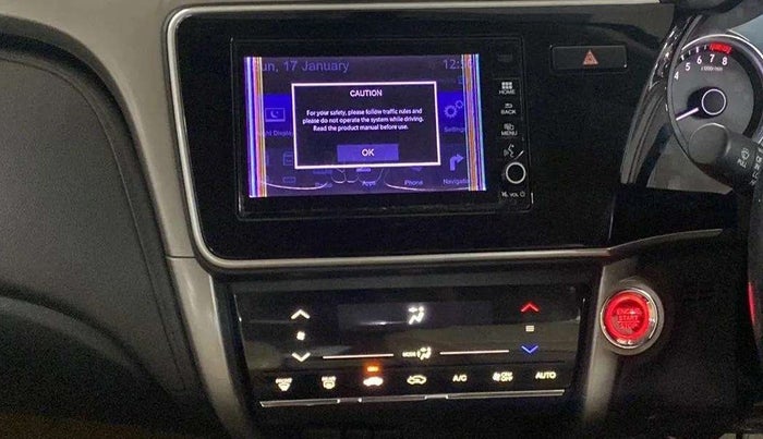 2017 Honda City 1.5L I-VTEC VX, Petrol, Manual, 87,904 km, Infotainment system - Music system has minor cracks