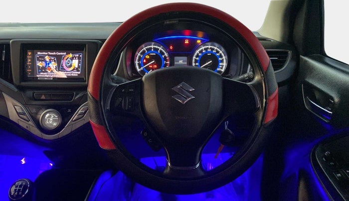 2019 Maruti Baleno DELTA PETROL 1.2, Petrol, Manual, 49,591 km, Steering Wheel Close Up