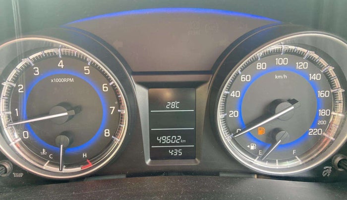 2019 Maruti Baleno DELTA PETROL 1.2, Petrol, Manual, 49,591 km, Odometer Image