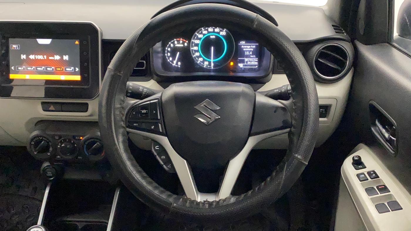 2022 Maruti IGNIS ZETA 1.2, Petrol, Manual, 54,243 km, Steering Wheel Close Up