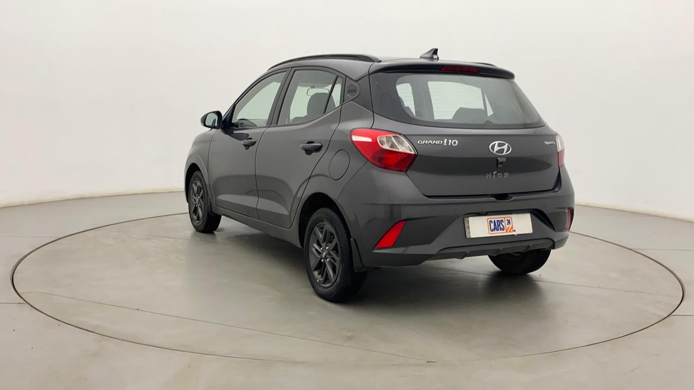 2019 Hyundai GRAND I10 NIOS SPORTZ AMT 1.2 KAPPA VTVT, Petrol, Automatic, 32,975 km, Left Back Diagonal