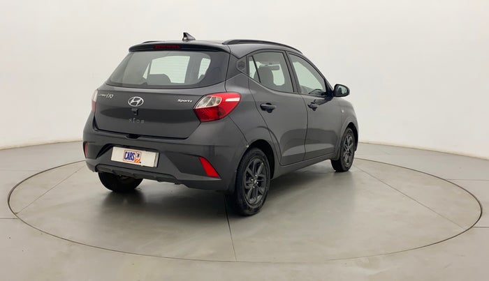 2019 Hyundai GRAND I10 NIOS SPORTZ AMT 1.2 KAPPA VTVT, Petrol, Automatic, 32,975 km, Right Back Diagonal