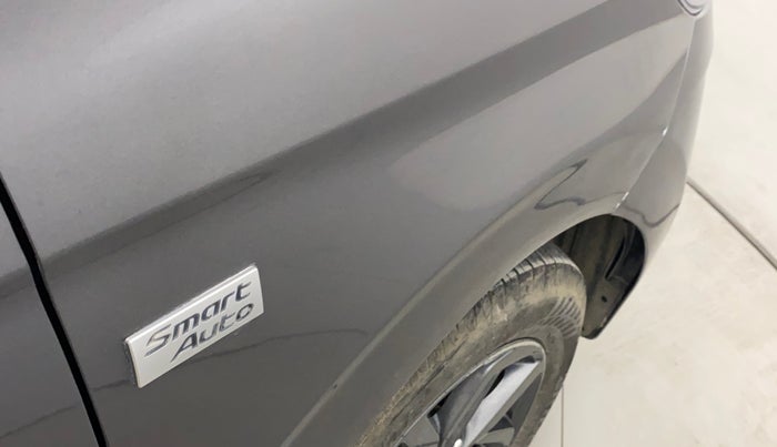2019 Hyundai GRAND I10 NIOS SPORTZ AMT 1.2 KAPPA VTVT, Petrol, Automatic, 32,975 km, Right fender - Paint has minor damage