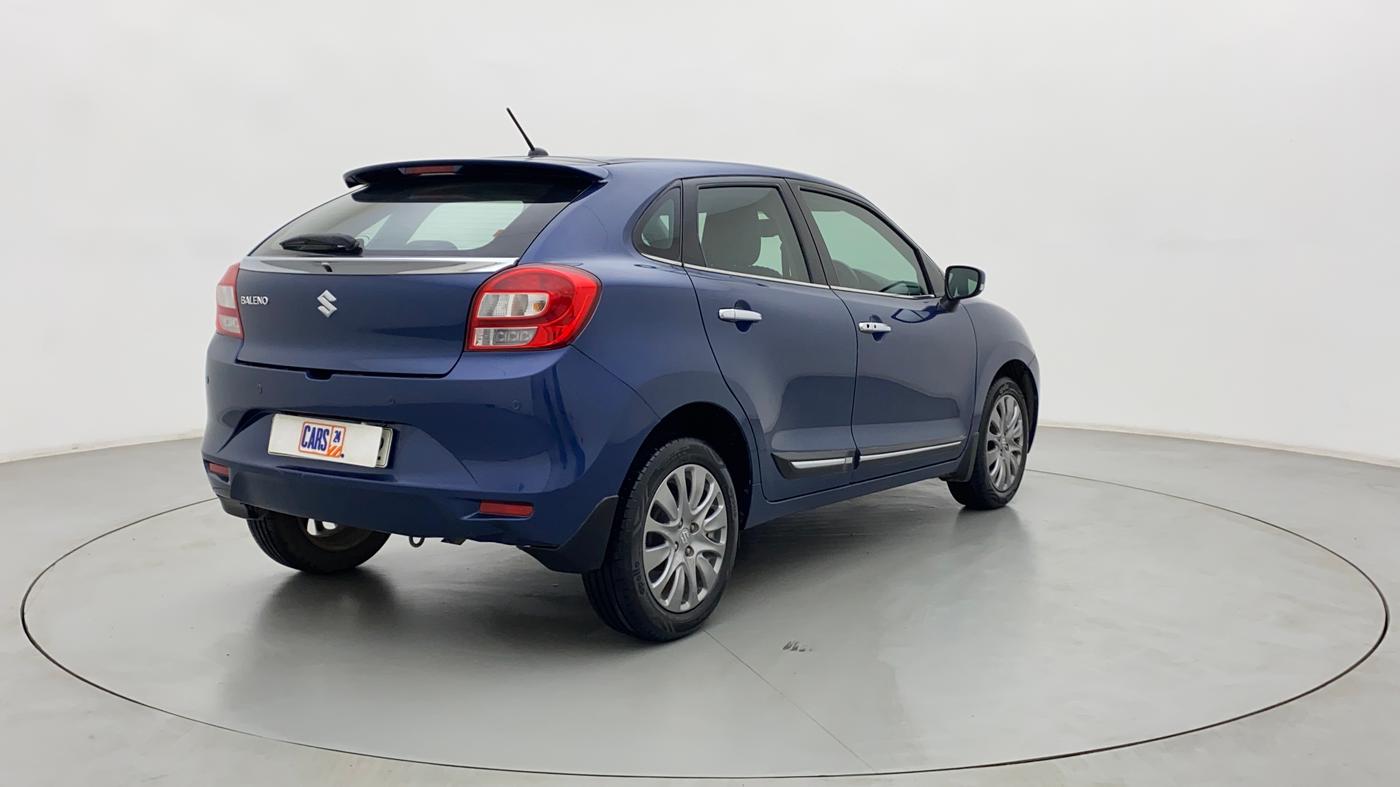 2018 Maruti Baleno ALPHA CVT PETROL 1.2, Petrol, Automatic, 34,932 km, Right Back Diagonal